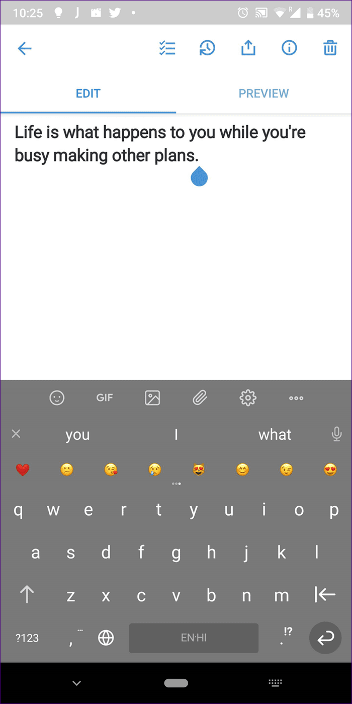 Android Keyboard Number 10