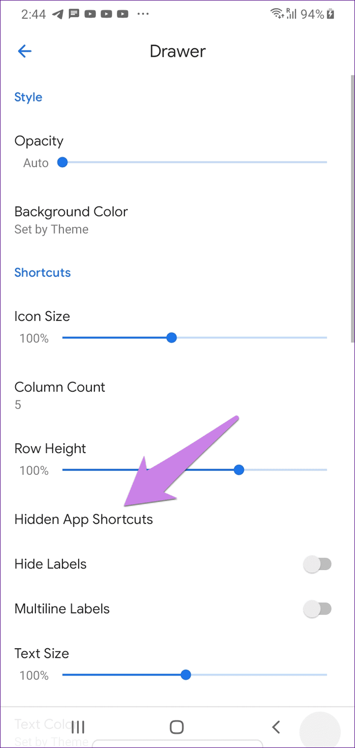 Android launcher to hide apps 18