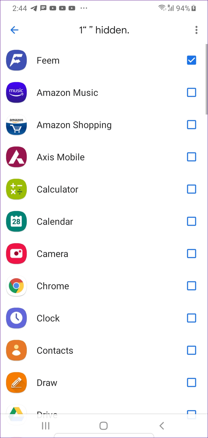 Android launcher to hide apps 19
