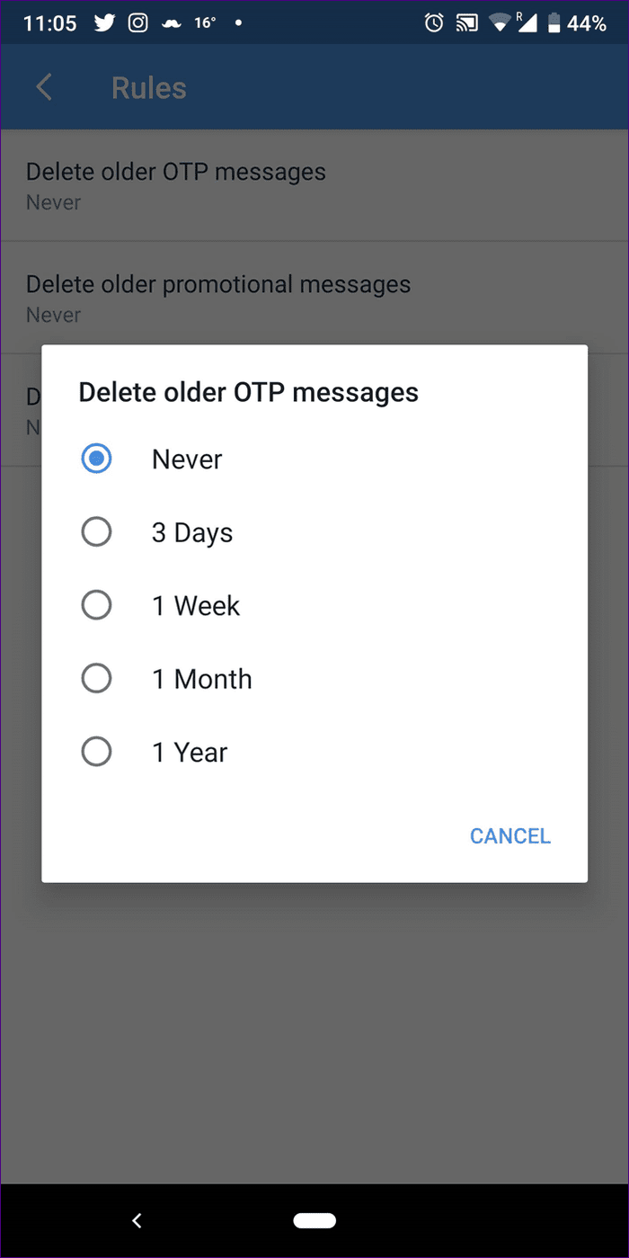 Android Messages Vs Sms Organizer 14