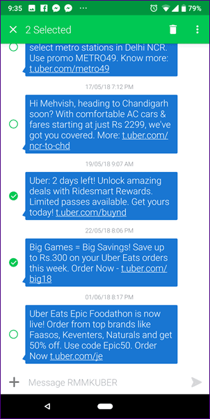 Android Messages Vs Textra 11