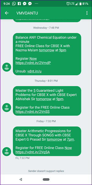 Android Messages Vs Textra 3
