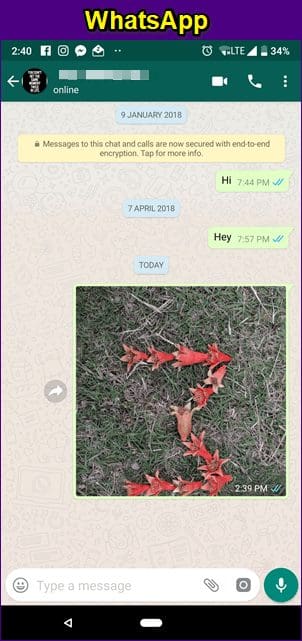 Android Messages Vs Whatsapp 1