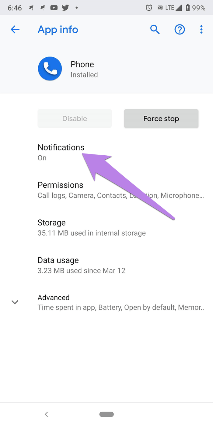 Android Phone Incoming Calls Not Working 9