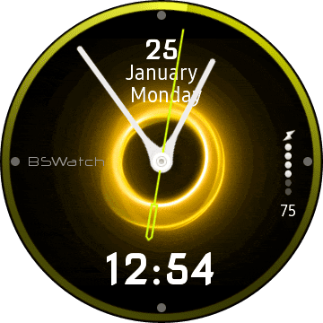 Animated watch for samsung galaxy watch 10