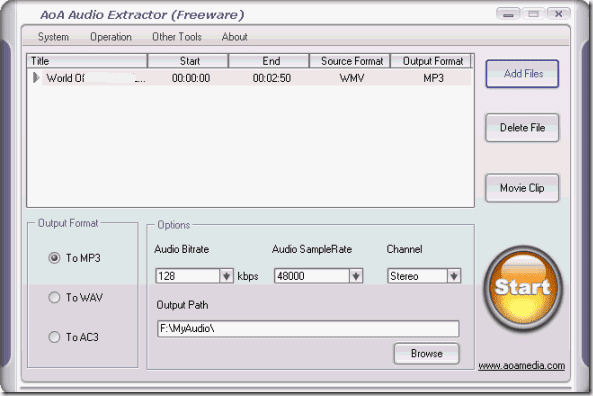 Aoaaudioextractor