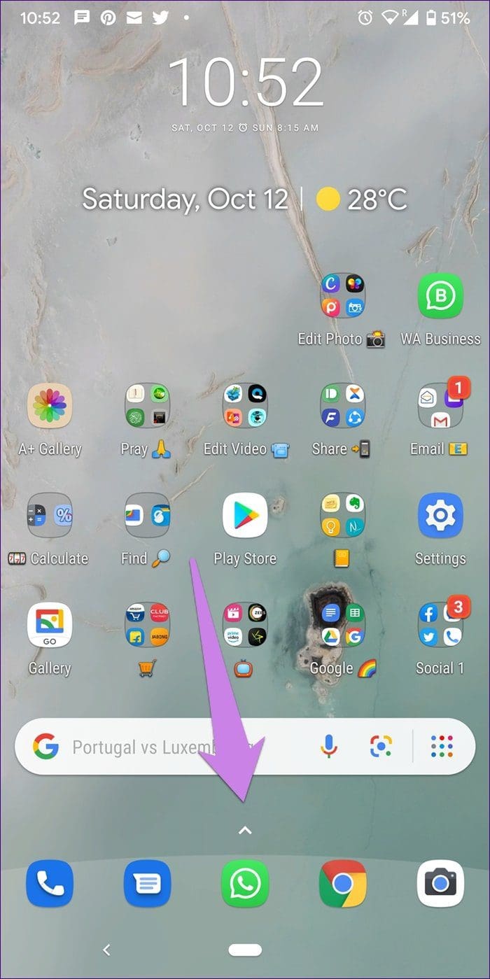 App Drawer Android 4