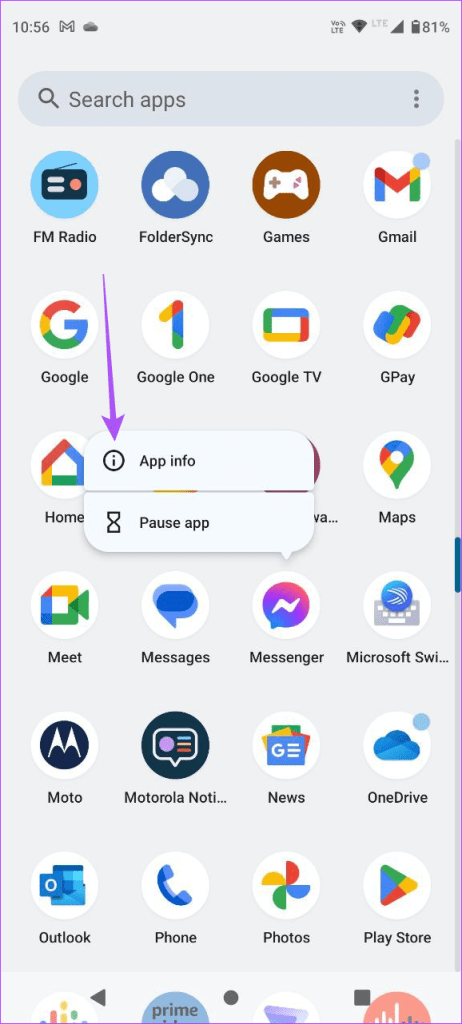 app info messenger android