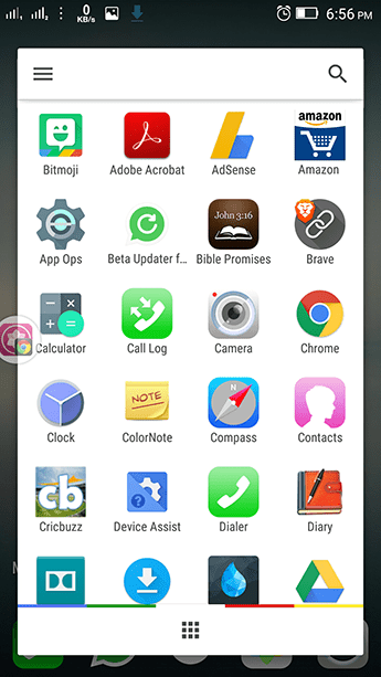 App Swap App Drawer 1
