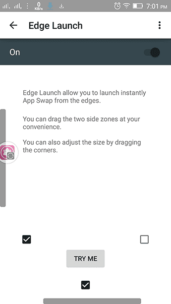 App Swap Edge Launch 1