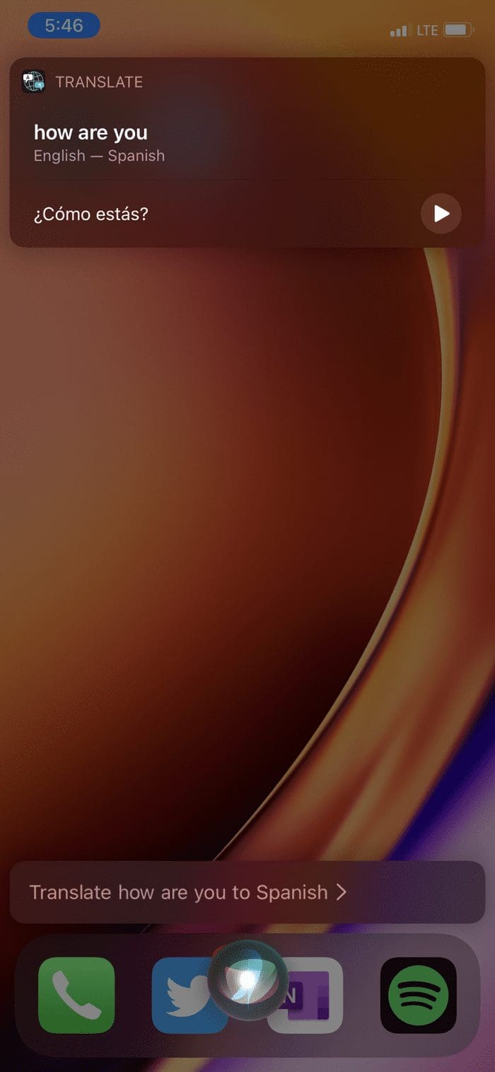Apple siri