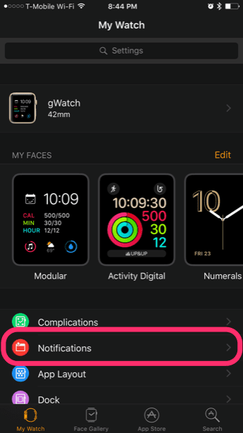 Apple Watch Turn Off Messages Alerts Read Receipts 4
