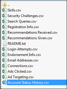 Archive Content Linked In