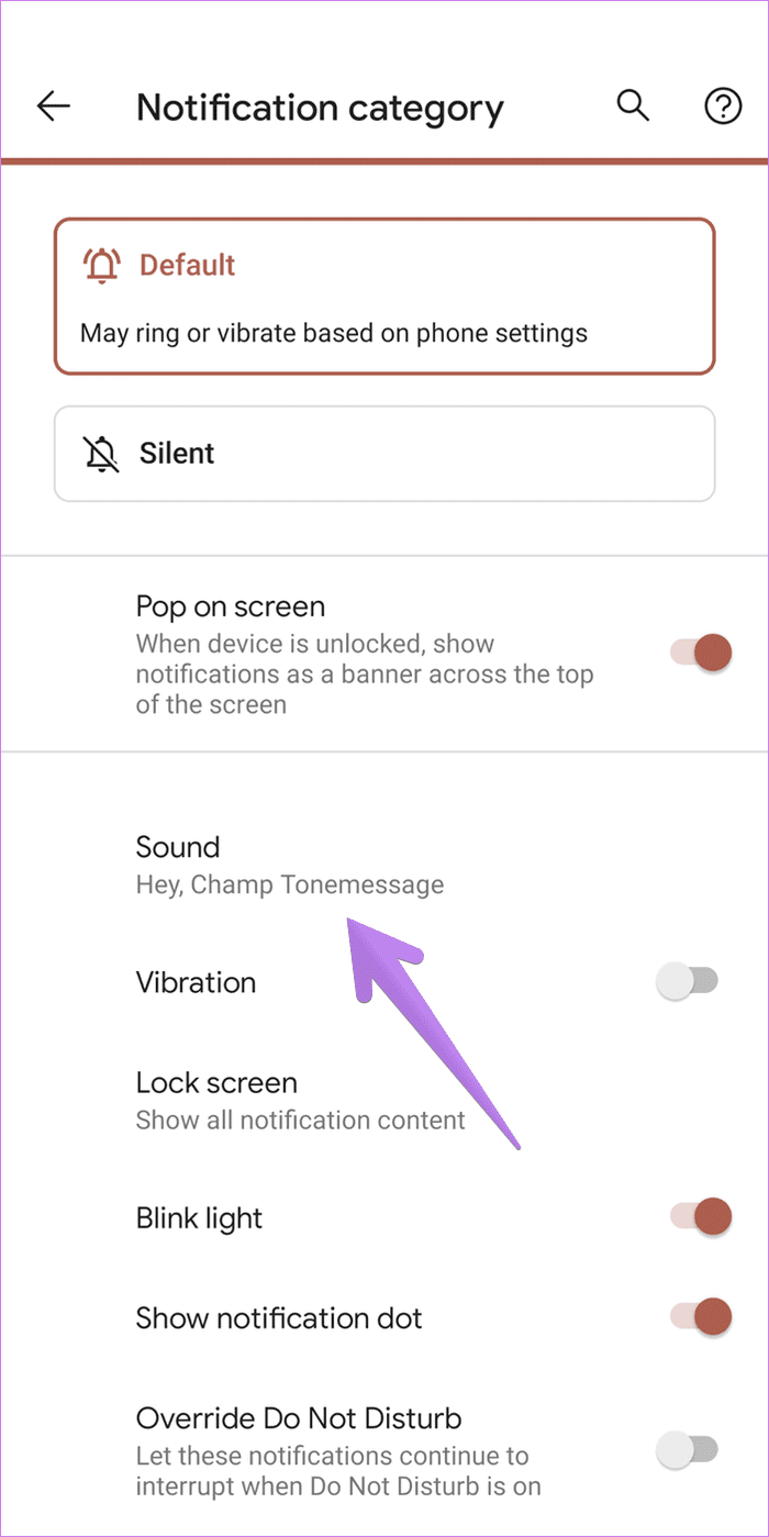 Assign text tone to contacts on android 5