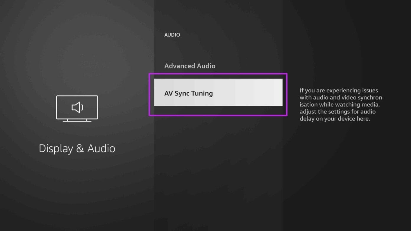 Av sync