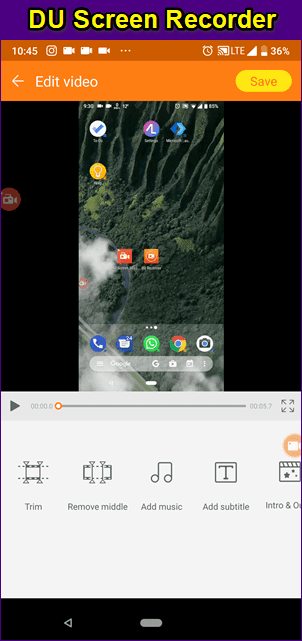 Az Screen Recorder Vs Du Screen Recorder 11