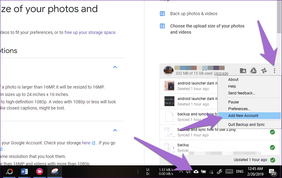 Backup And Sync How To Use 16