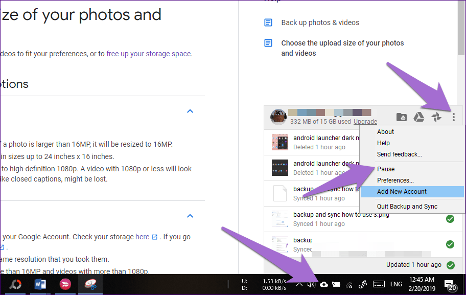 Backup And Sync How To Use 17