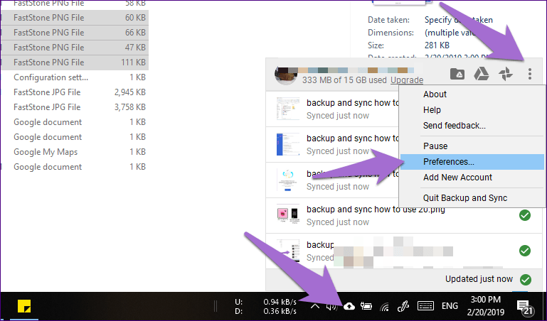 Backup And Sync How To Use 25