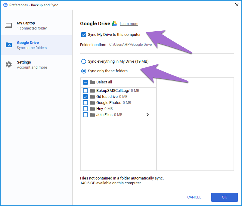 Backup And Sync How To Use 6