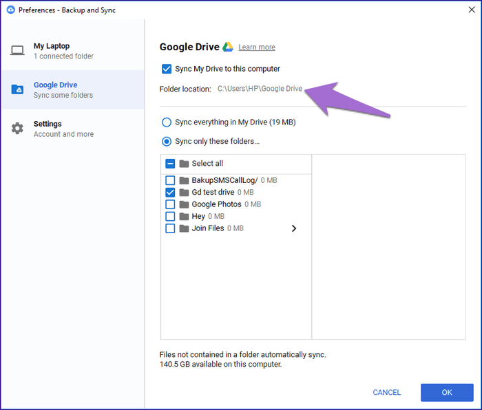 Backup And Sync How To Use 8