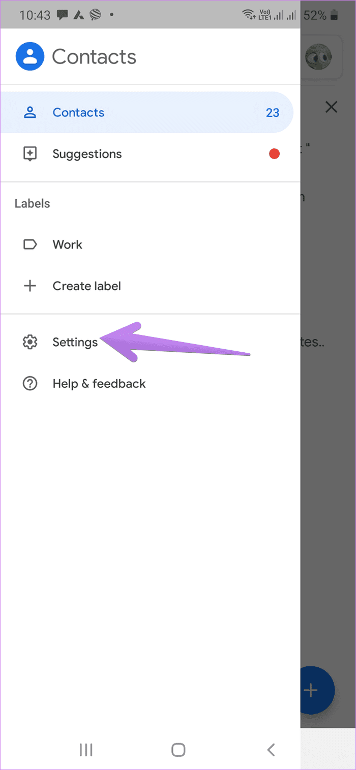 Backup contacts to google drive 2