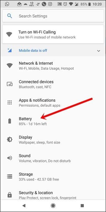 Battery Percentage Pixel Ambient Display 3