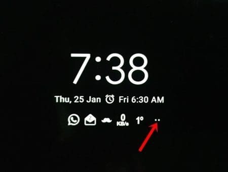 Battery Percentage Pixel Ambient Display 9A