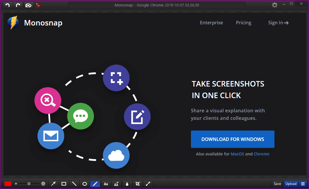 Best Free Screenshot Tools Monosnap