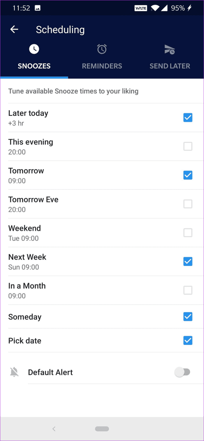 Best Spark Mail Settings And Tricks For Android 20