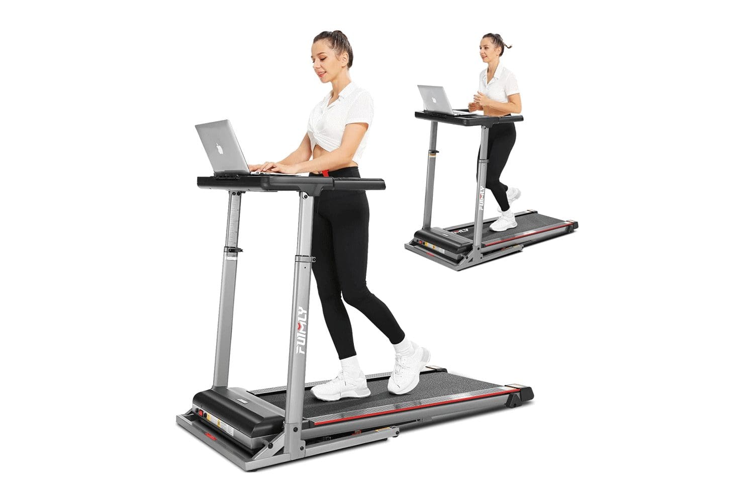 best under-desk treadmills FUNMILY Folding Treadmill with Desk