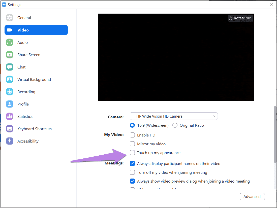 Best zoom video settings 7