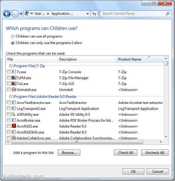 Blockprogramswindows