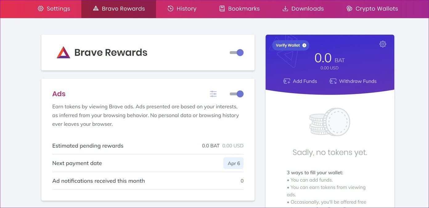 Brave Rewards