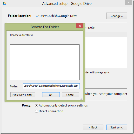 Browse For Folders