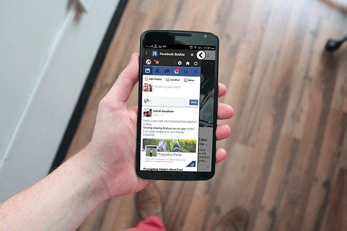 Bubble For Facebook