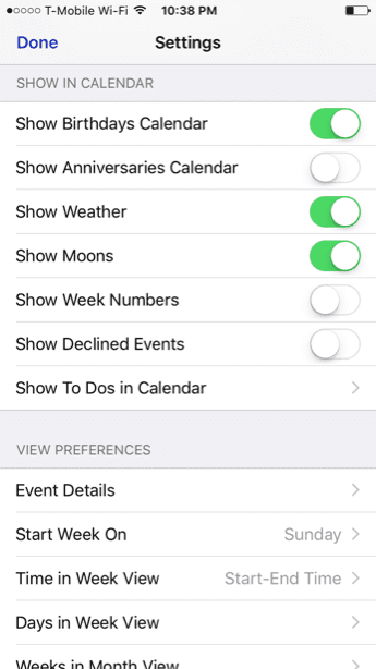 Busycal Fantastical Features Settings Accounts Natural Language 3