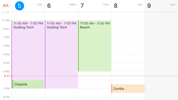Busycal Fantastical Month Week View Calendar App Ios 1
