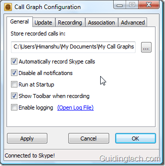 Callgraphconfiguration