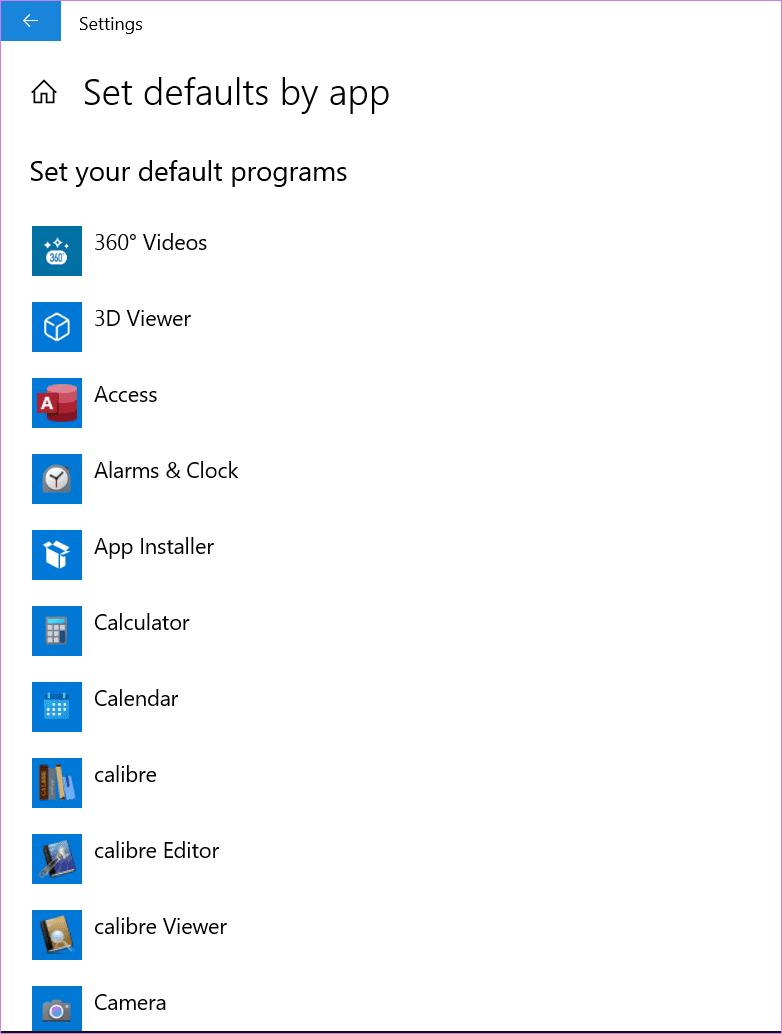 Cannot change default app in windows 4