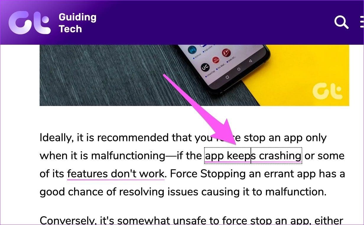 Caret browsing chrome firefox edge how to use 05