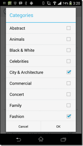 Categories