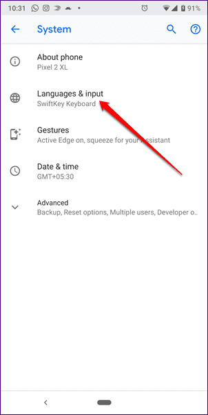 Change Google Feed Language 13