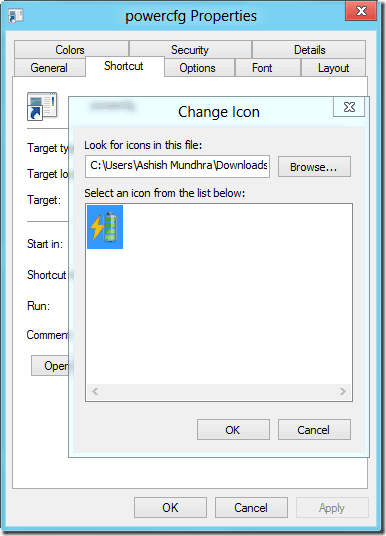 Change Icons