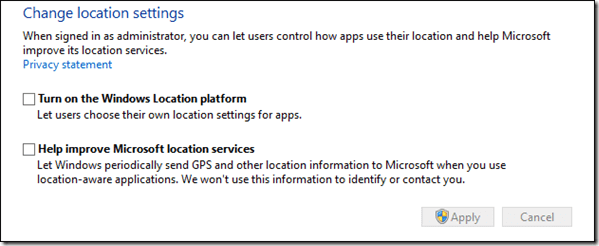 Change Location