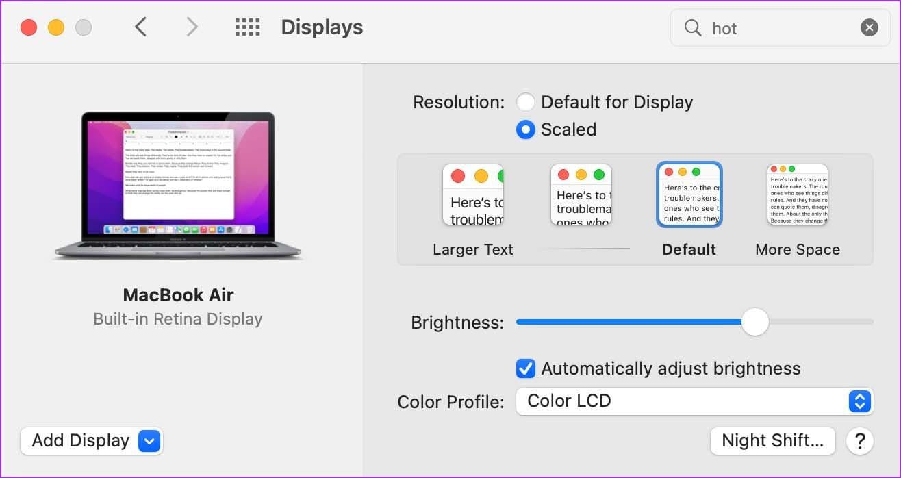 Change mac resolution fix mac not detecting display