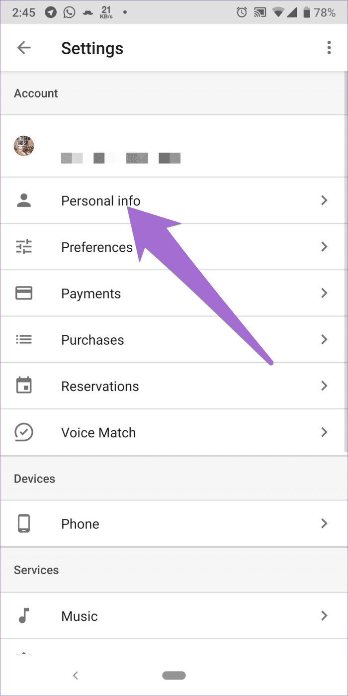 Change Note App Google Assistant 10