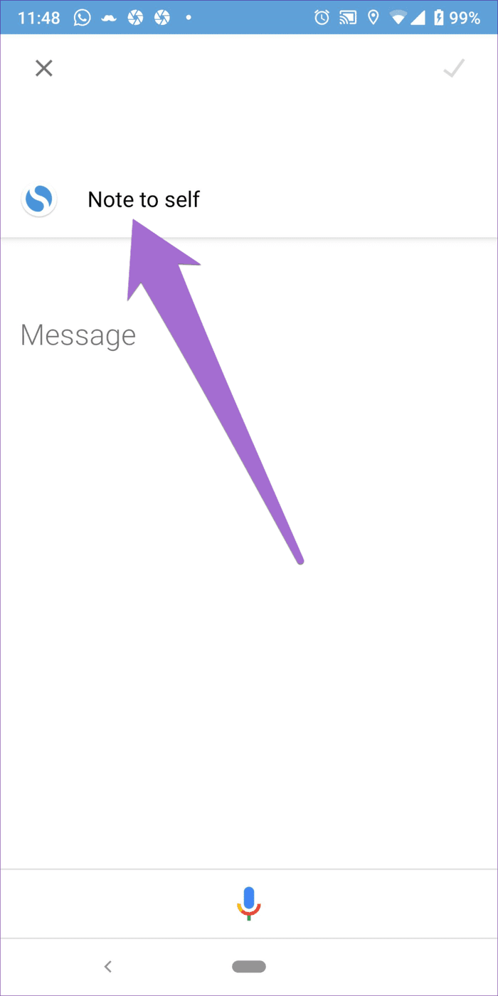 Change Note App Google Assistant 1