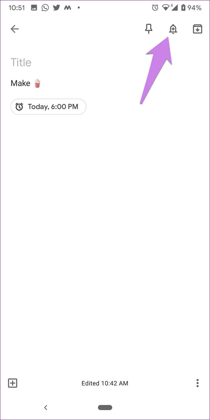 Change Reminder Tone Google Keep 10
