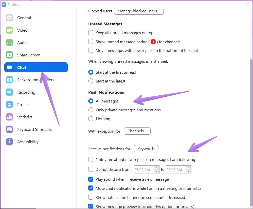 Change ringtone and notification sound zoom app android iphone desktop 16
